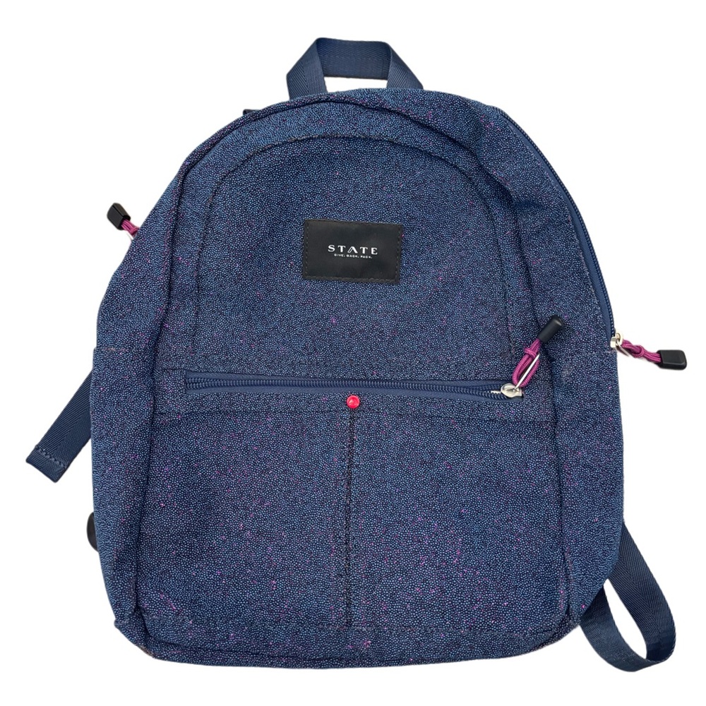 STATE Blue Sparkly Kids Backpack